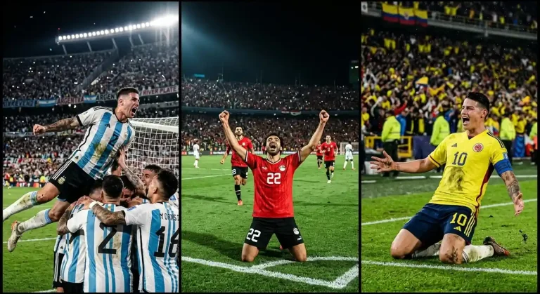 Výsledky MS 2026 z 3. júla — Argentína, Egypt a Kolumbia v osemfinále