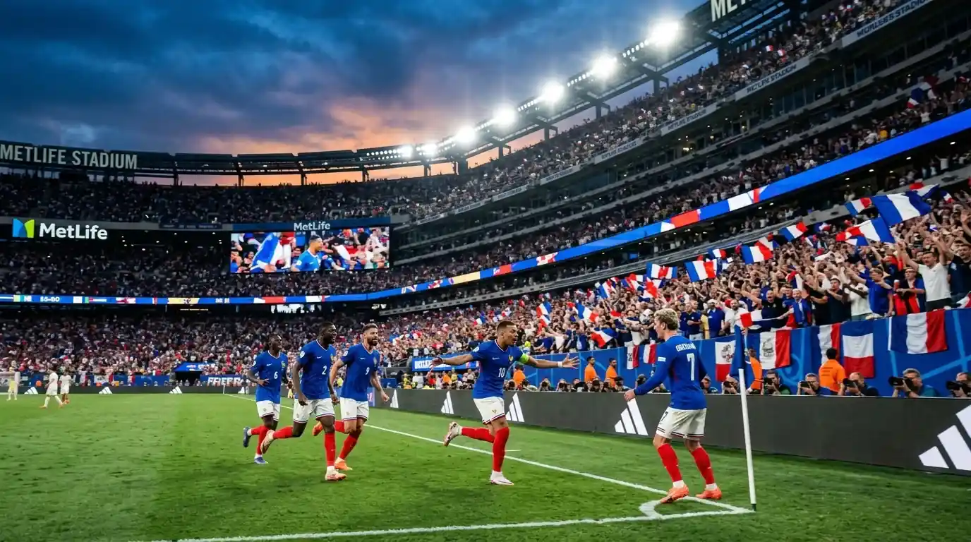 Francúzsko postúpilo do semifinále MS 2026 po výhre 2:0 nad Marokom na Gillette Stadium
